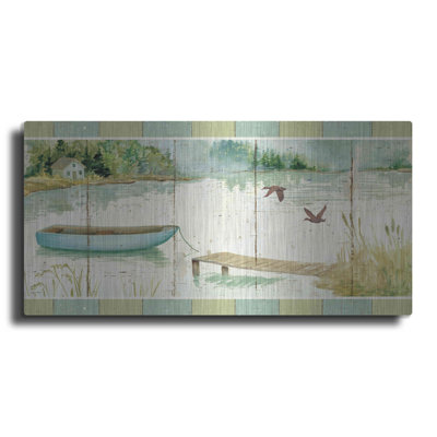 " Lakeside Dock " by Daphne Brissonnet