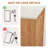 5-Drawer Dresser with Curved Grooves & Gold Handles, Modern Storage Tower for Bedroom, Living Room, Hallway