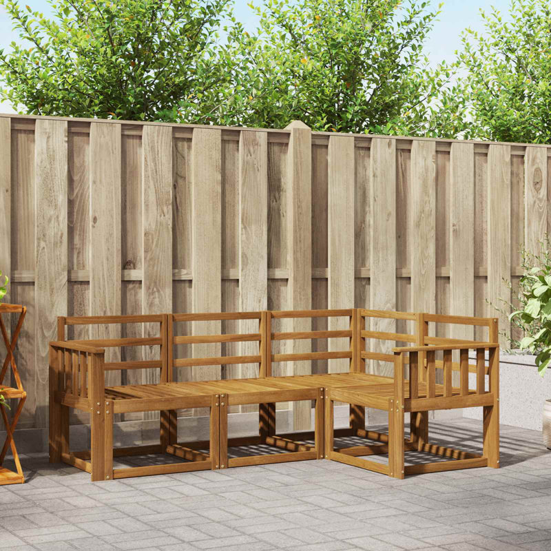187.5cm Wide Patio Sectional Set