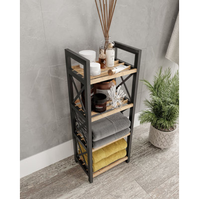Particle Board / Chipboard Rectangle Accent Cabinet