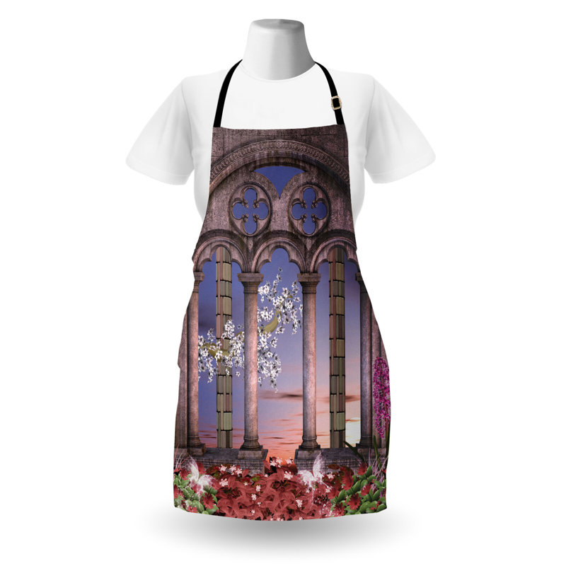No Pattern Bib Apron