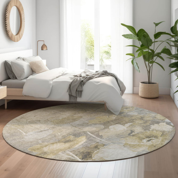 Premium Machine Washable Cerrito Beige Rug
