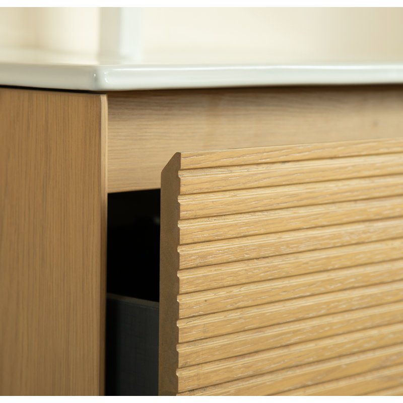 Armoire de rangement murale 24 po Eclat, Orange clair