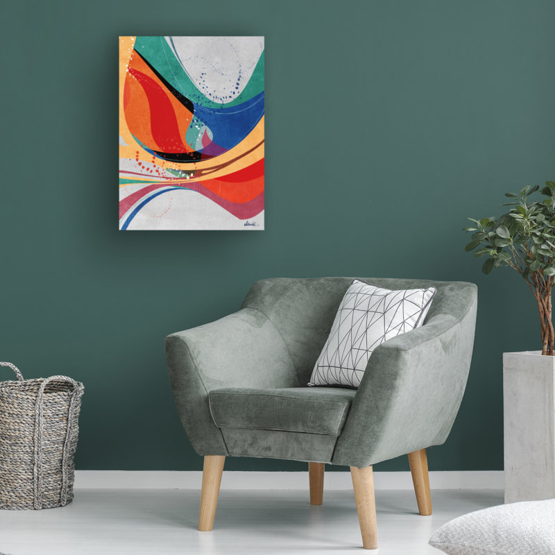 Bolog Ishita Banerjee Heat Wave Canvas Art, 19" H x 14" W