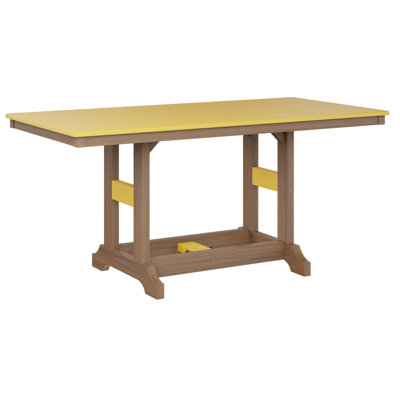 Berlin Gardens Garden Classic 66″ Rectangular Counter Height Dining Table