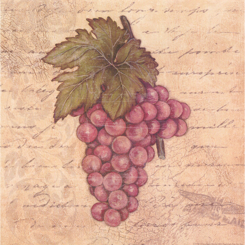 Raisins II, H 20 po x l 20 po