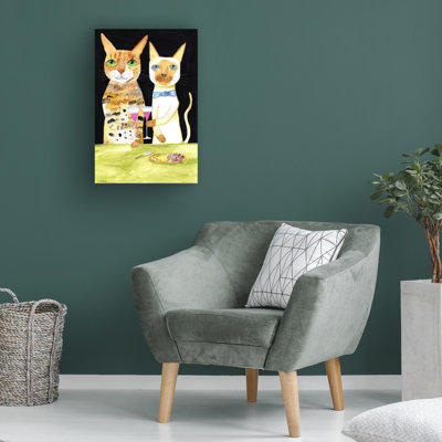 Sharyn Bursic Cats Dr potable Best Friends sur toile