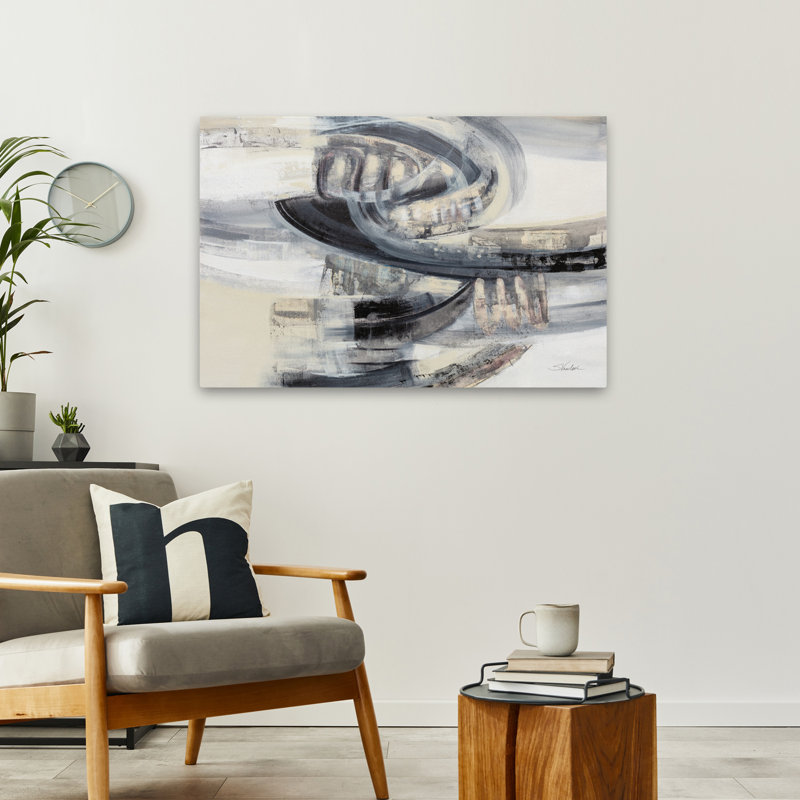 Contemporain et moderne et contemporain New York Nights I, H 36 po x l 24 po
