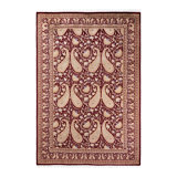 Classic One-of-a-Kind 6'2" X 9'1" Hand Knotted Area Rug