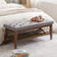 Banc de rangement rembourré Hahnville -602685168