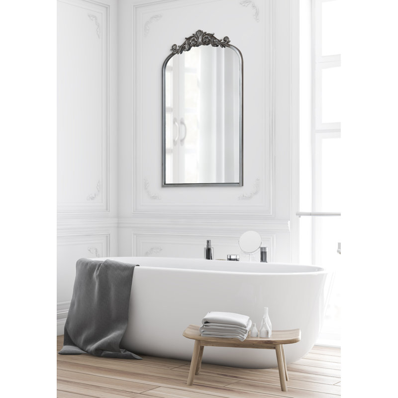 Miroir décoratif Anglo Arendahl, Argent, 30,75 po x 19 po