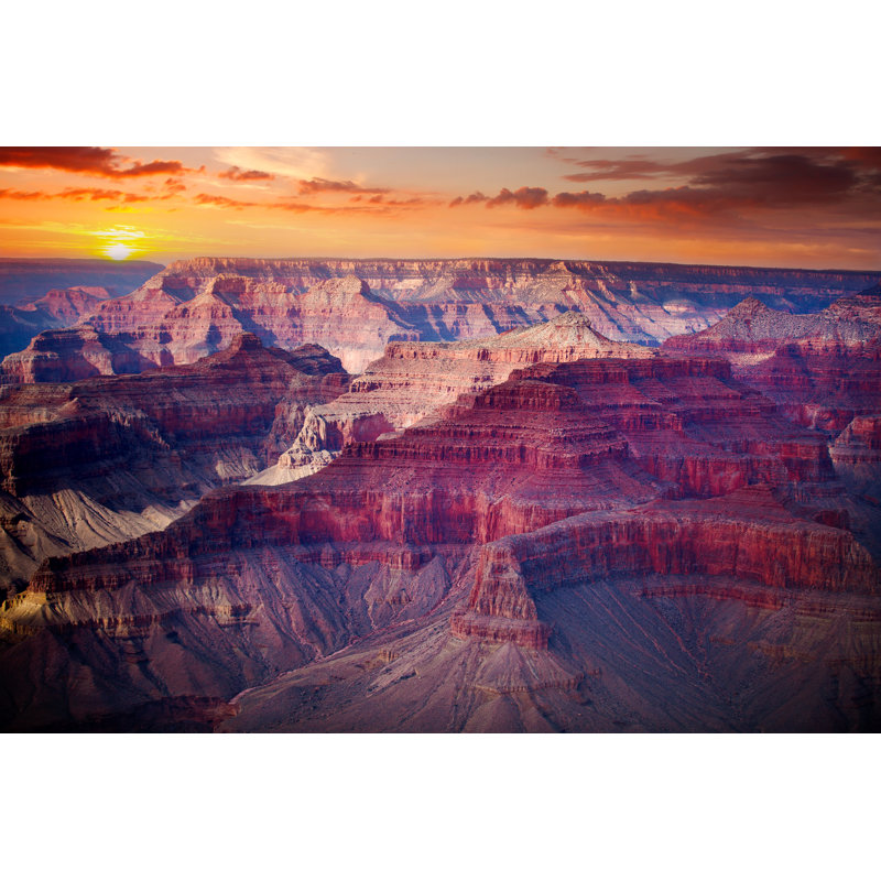Grand Canyon National Park by Lindrik - Wrapped Canvas Print, 30cm H x 46cm W