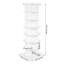 Range-chaussures rotatif 28 paires 28 paires-2116619452