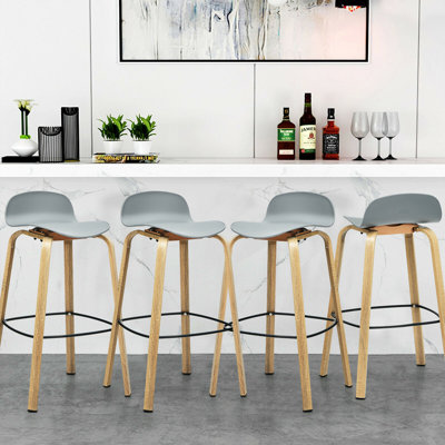 Bastiana Counter Stool with Metal Frame
