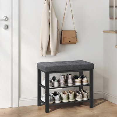 6 Pair Shoe Storage Bench