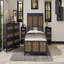 Grand lit plateforme en bois, décoration de lit plateforme moderne avec bande adhésive en bois-118038144