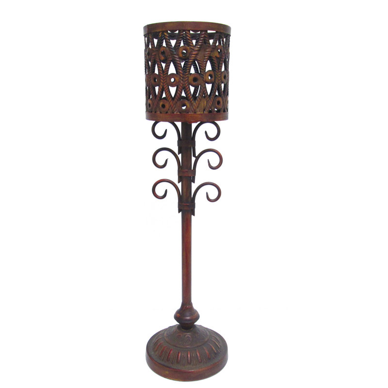 Metal Hurricane, 24.5" H x 6" W x 6" D