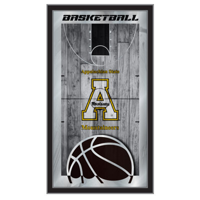 « basket mirror », impression encadrée NCAA