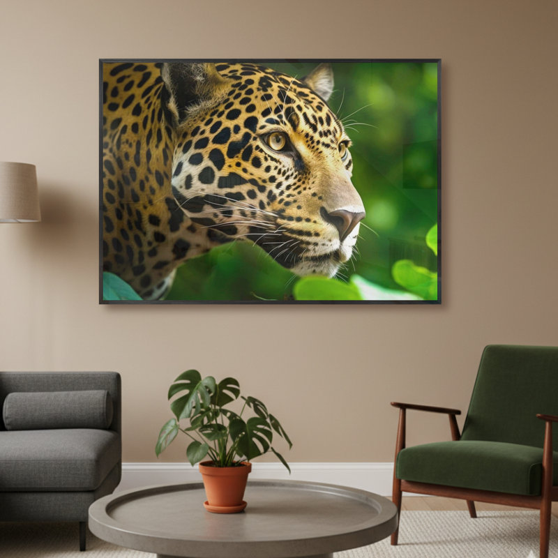 Single Picture Frame LED Illuminated Wall Art Wall Art on Glass / Aluminium, 50cm H x 60cm W