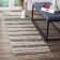 Burnett Rug Hand Woven Cotton Striped Rug