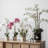 50cm Faux Flowering Plant in Ceramic Pot-396295613