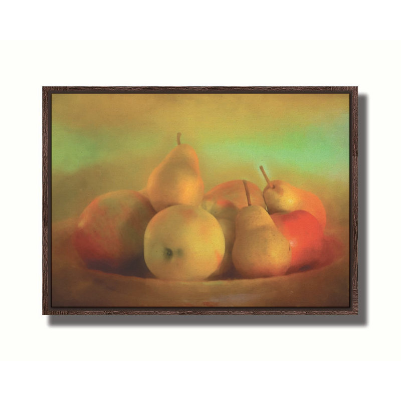 Simple Thanks by Hal Halli. Giclee Gallery, 36.5" H x 48.5" W, Framed Print without Mat, Brown