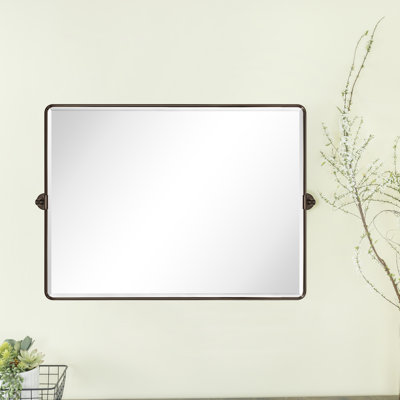 Beveled Pivoting Mirror