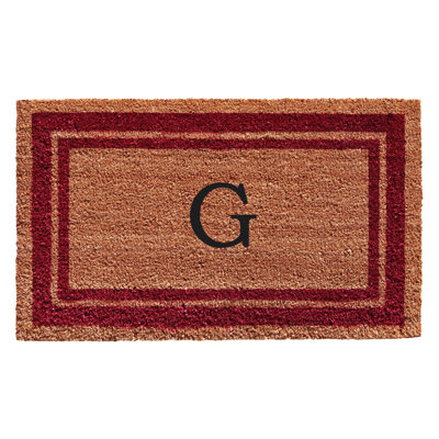 Stortz Personalizable Non-Slip No Pattern No Holiday Doormat