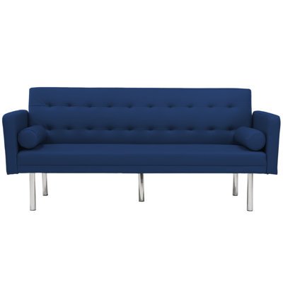Hollilouise 68.5'' Velvet Convertible Sofa