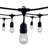 14-ft Outdoor Plug-In String Light (End to End Connectable) Includes 10 Standard Incandescent Bulbs