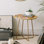 Solid Wood Top End Table