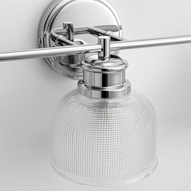 Éclairage pour salle de bain 3 lumières, Chrome chrome