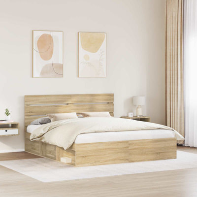 Solid Wood Bed