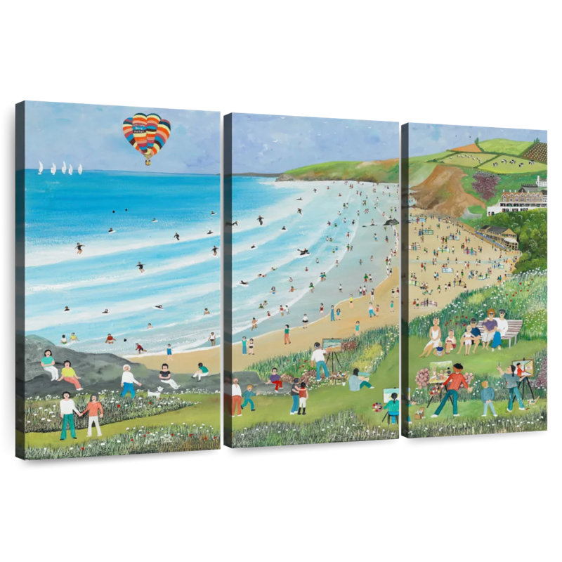 Gillard Watergate Bay Cornwall, H 20 po x l 33 po