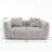  Compression Bean Bag Sofa Large Bean Bag Chair Tufted Loveseat-579558652