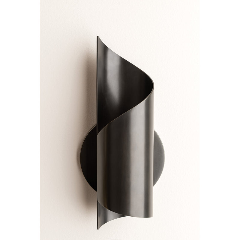 Evie 1 Light Wall Sconce, Old Bronze