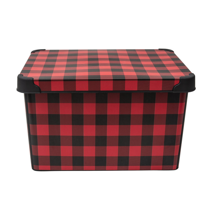 Multi-Use Storage, Black/Red