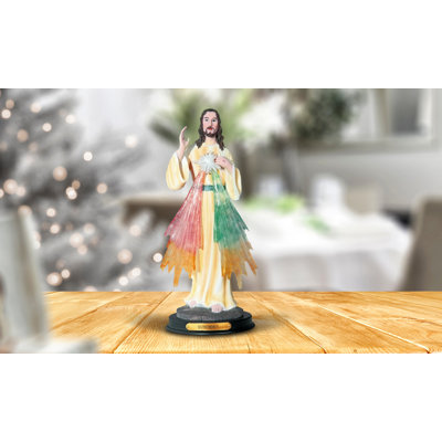 12"H Jesus Divine Mercy Holy Figurine  Unique Gifts