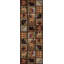 Tapis brun en polypropylène tissé à la machine Alers-26909114