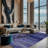 Machine Washable Purple Area Rug-1833086469