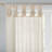 Twisted Tab Voile Sheer Window Pair