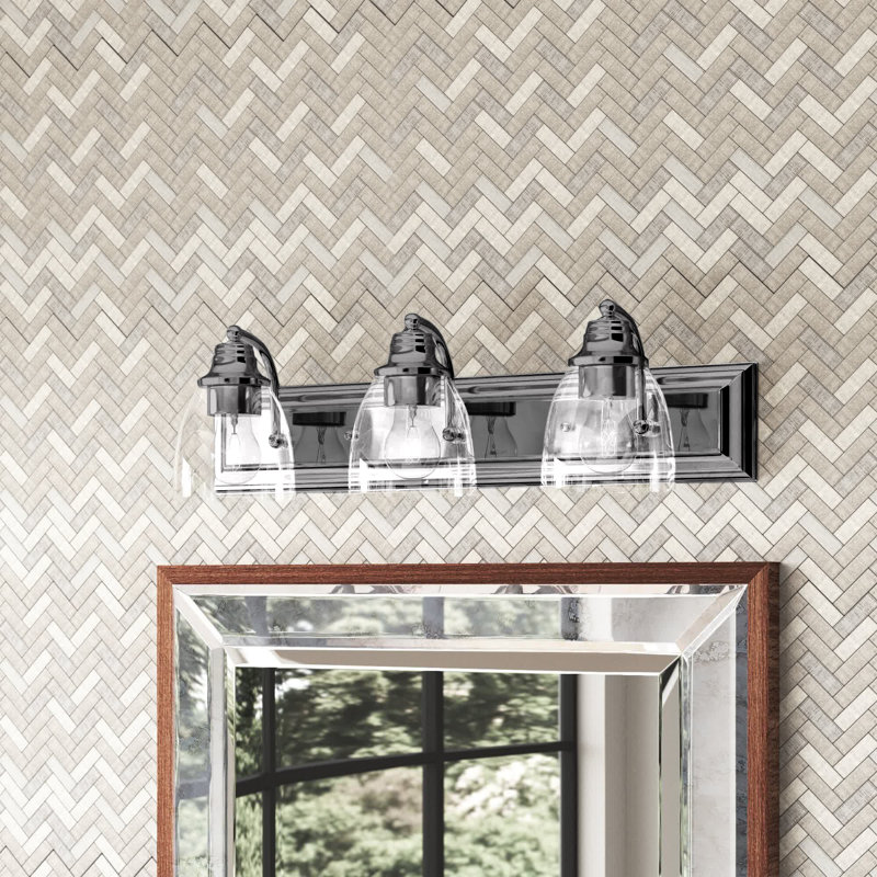 Winchendon 3 - Light Dimmable Vanity Light, Black Chrome