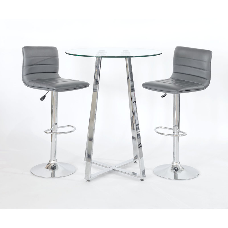 Shantae Dining Set, Grey