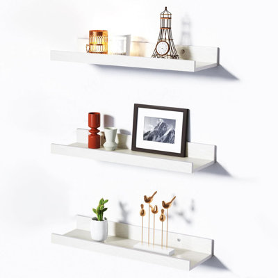 Floating Shelves for Wall, 3 pack, Modern Shelves for Room Decor