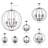 Remer 15 - Light Dimmable Chandelier-1195365282