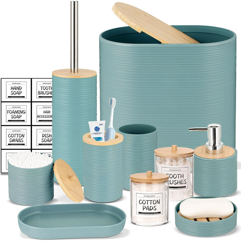 Bathroom Accessory Set Bathroom Tray Tumbler