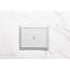Assiette rectangulaire en porcelaine, ivoire, 9,7 x 7,7 po