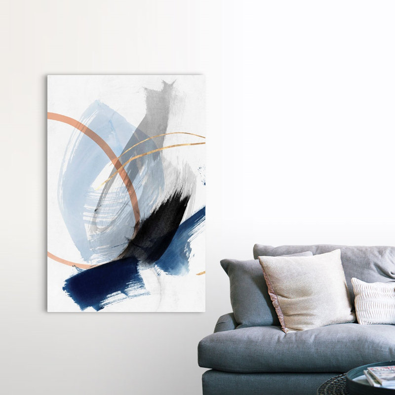 Foreshadow III par PI Studio - reproduction d'art sur toile, Toile tendue, H 60 po x l 40 po x P 1,25 po