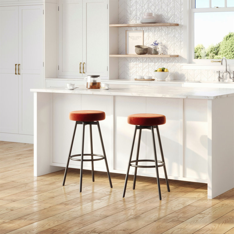 Tabouret de bar Modern Glam, Rouge