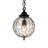 Bola 1 - Light Black Single Pendant